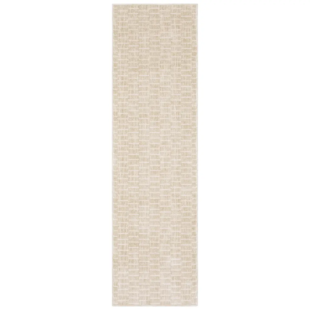 Oliver OLV02 Gold/ Beige Indoor Area Rug - 2'3