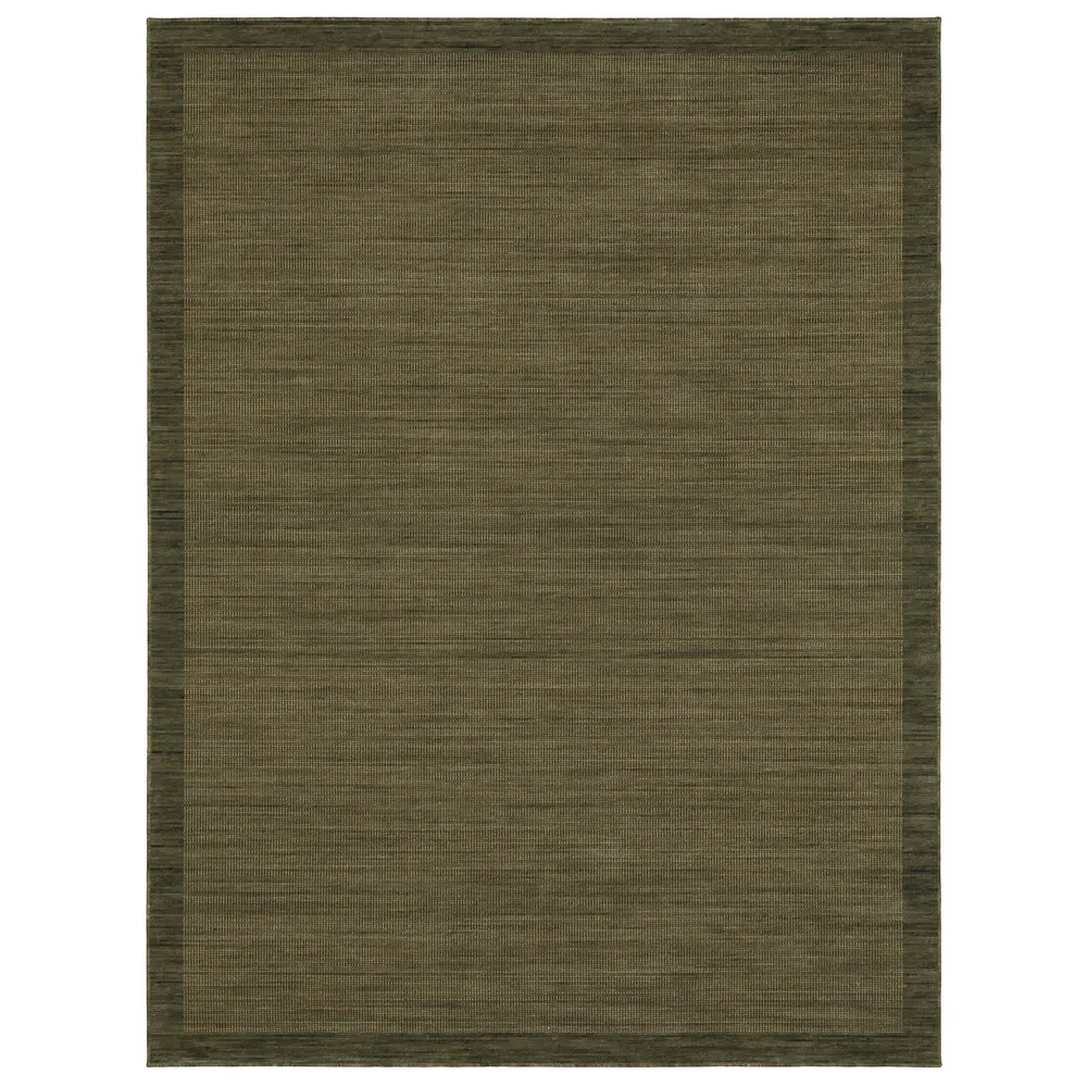 Warner WRN02 Olive/ Green Indoor Area Rug - 5'3