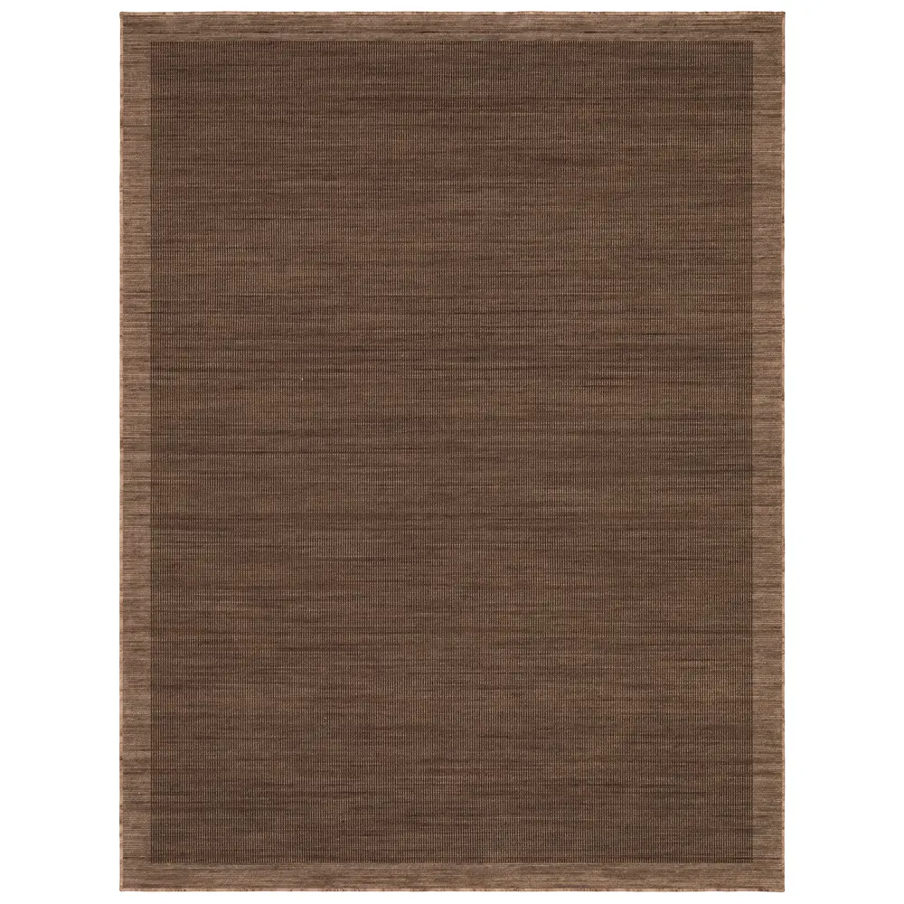 Warner WRN03 Rust/ Brown Indoor Area Rug - 2'6