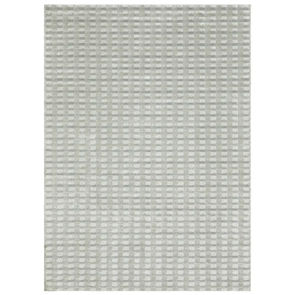 Wonder WON07 Grey/ Ivory Indoor Area Rug - 3'3