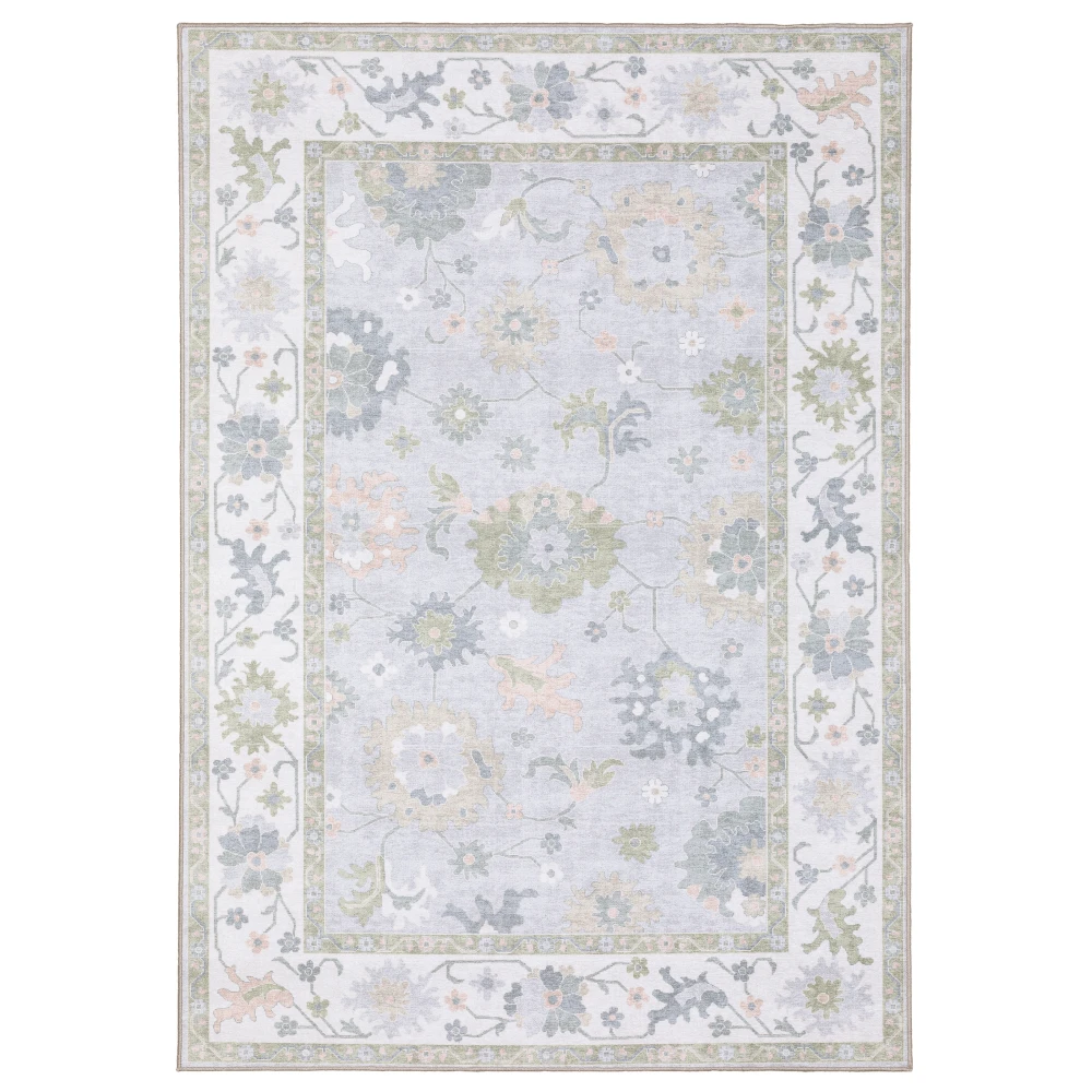 Addison ADD06 Blue/ Green Indoor Area Rug - 2' x 3'