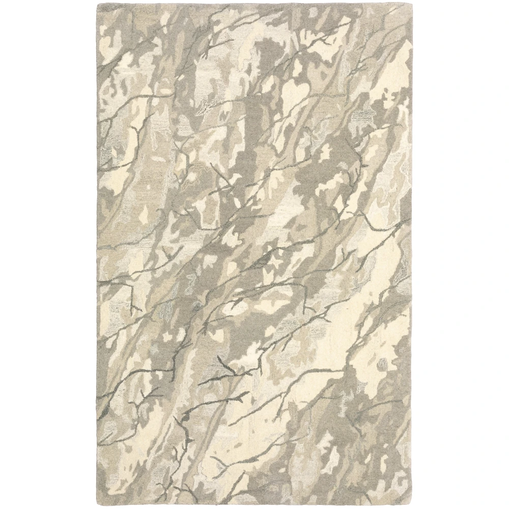 Anastasia 68008 Beige/ Ivory Indoor Area Rug - 3'6