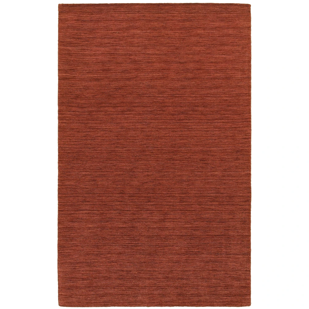 Aniston 27103 Rust Indoor Area Rug - 6' x 9'
