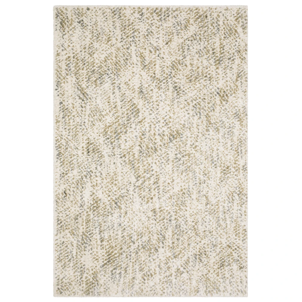 Aspen 3154E Ivory/ Gold Indoor Area Rug - 2'3