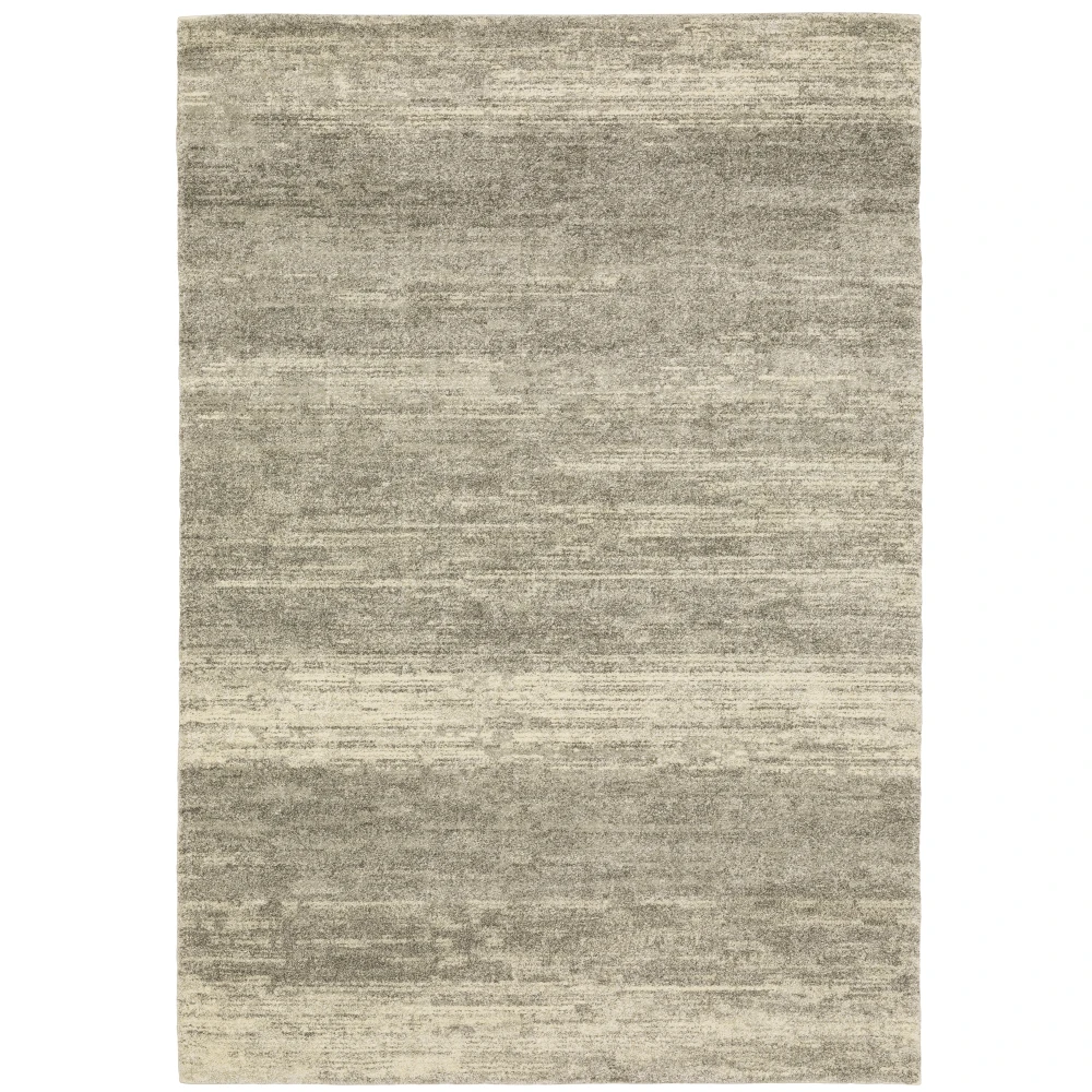Astor 5572E Grey/ Beige Indoor Area Rug - 9'10