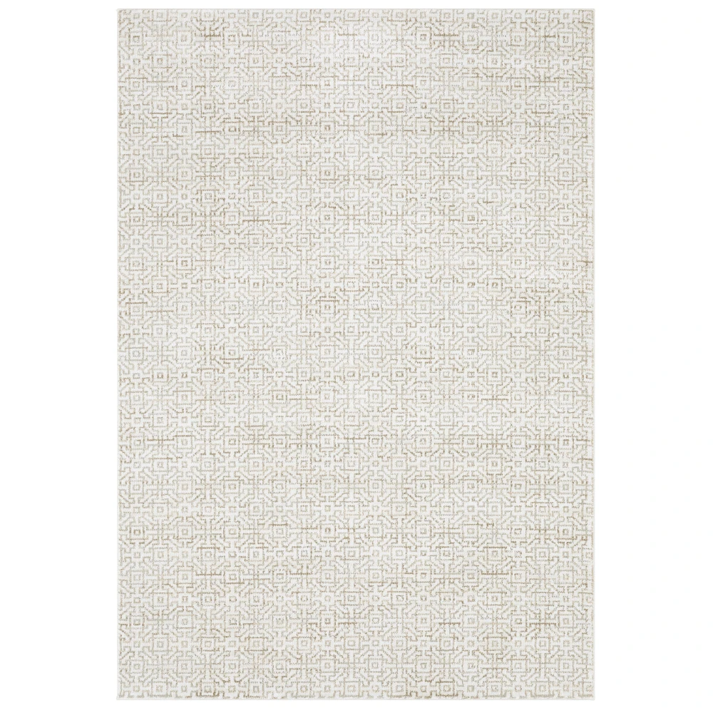 Atlas 3721G Ivory/ Beige Indoor Area Rug - 2'3