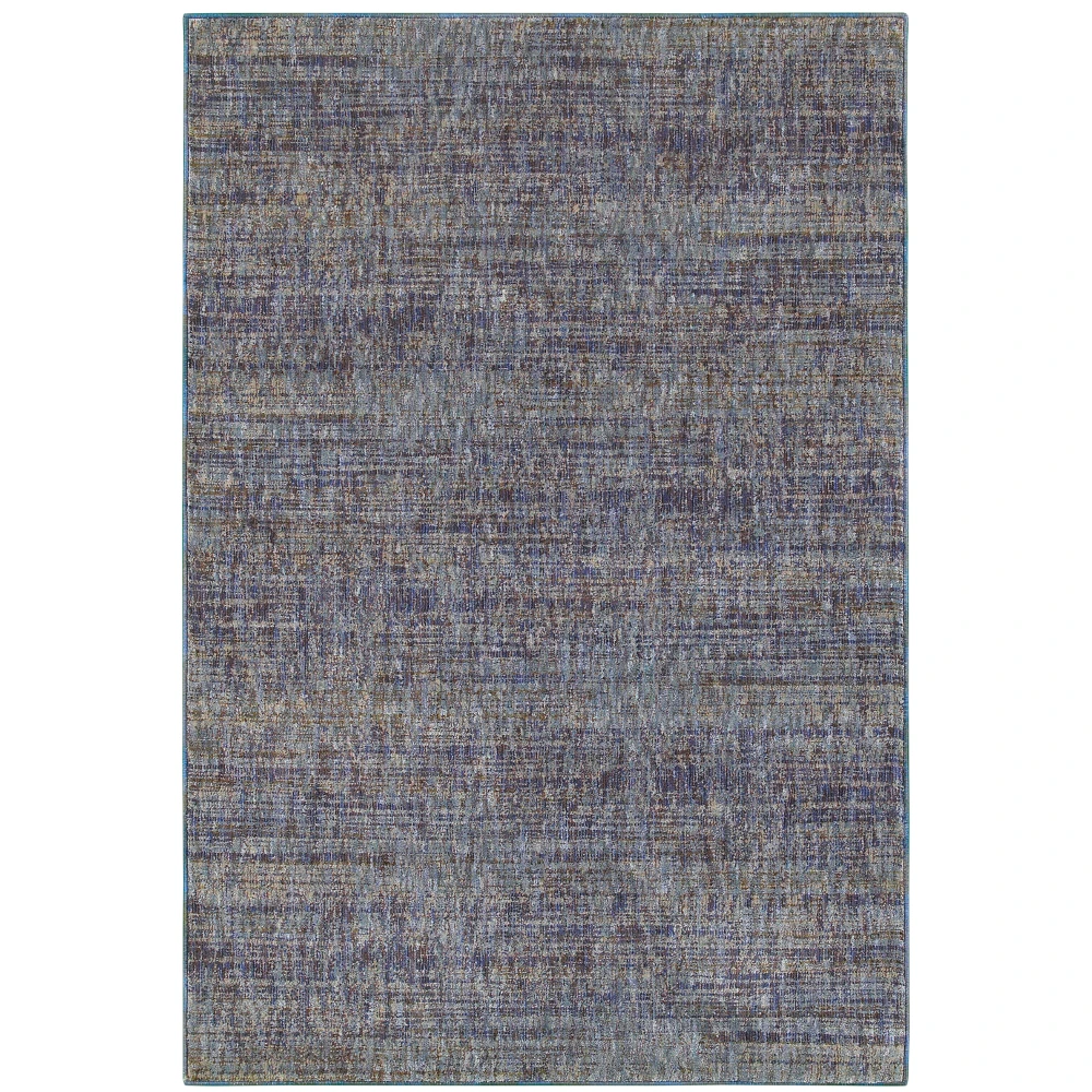 Atlas 8033F Purple/ Grey Indoor Area Rug - 1'10
