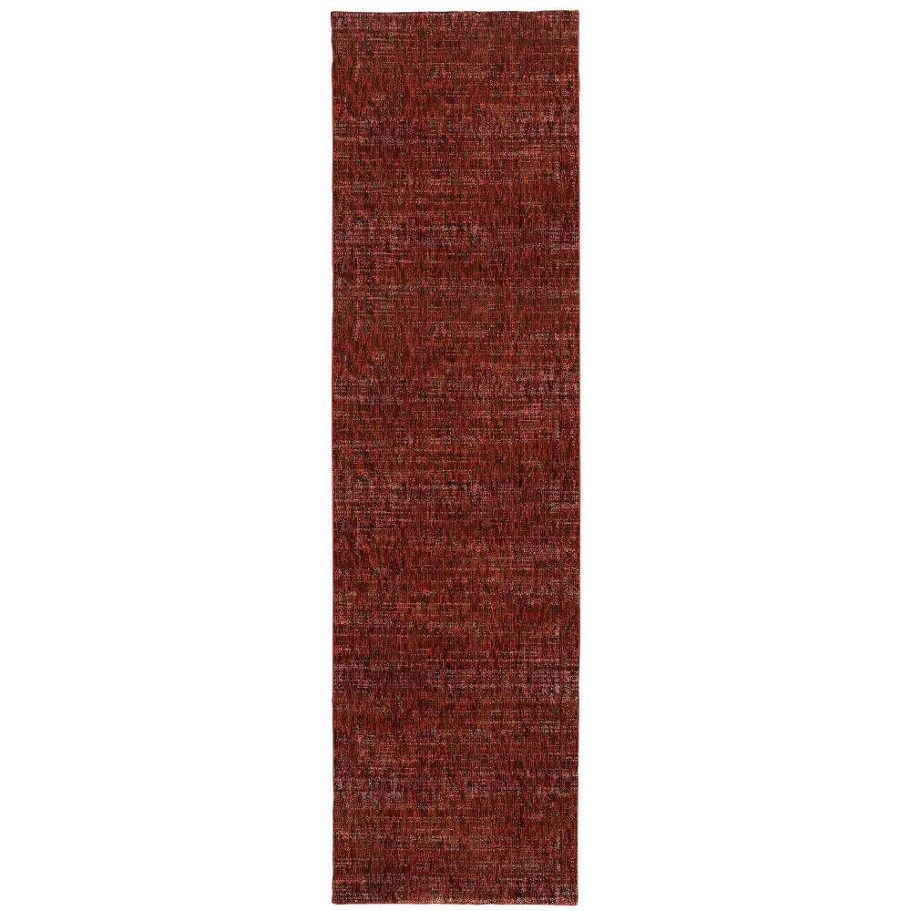 Atlas 8033K Red/ Rust Indoor Area Rug - 2'3