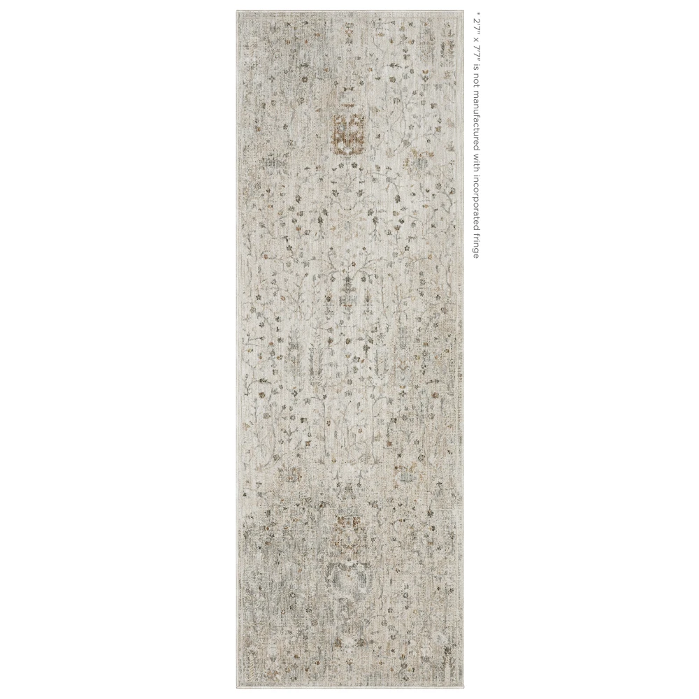 Avalon AVA01 Ivory/ Beige Indoor Area Rug - 2'7
