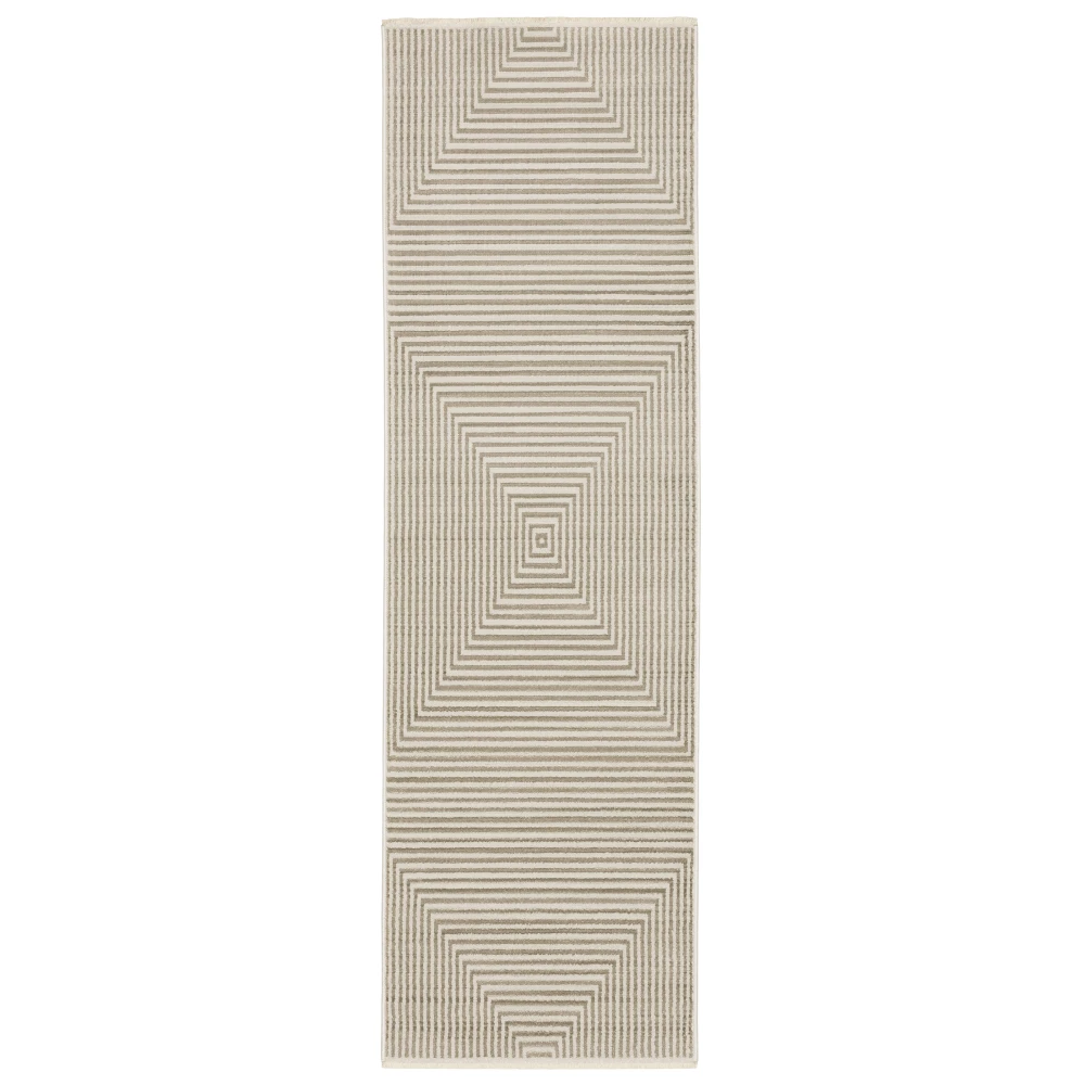 Bauer 4150E Beige/ Ivory Indoor Area Rug - 2'3