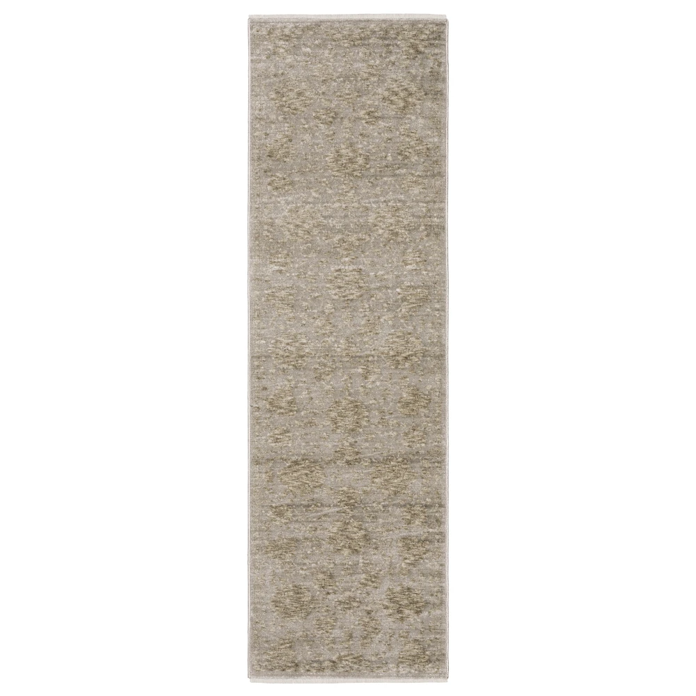 Capella CAP09 Grey/ Beige Indoor Area Rug - 2'3