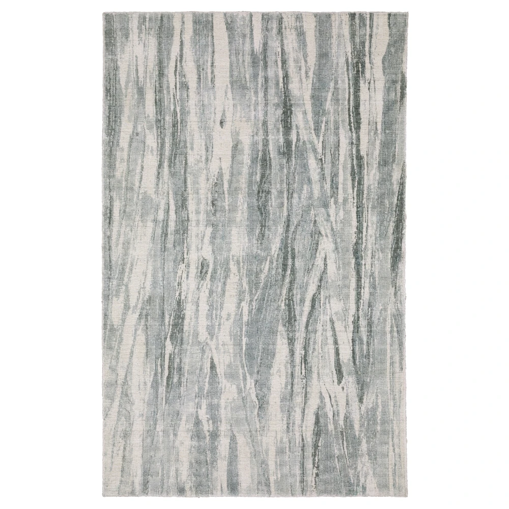 Clarke CLA03 Green/ Ivory Indoor Area Rug - 9' x 12'