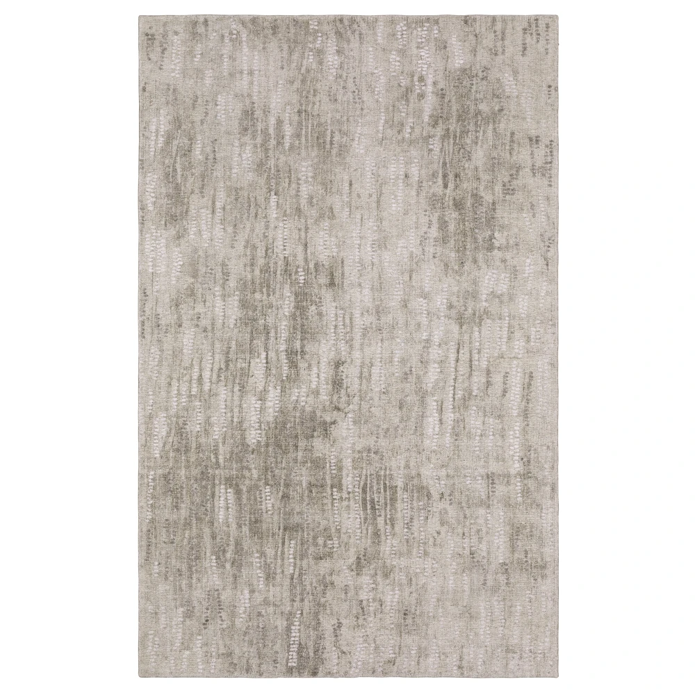 Clarke CLA08 Beige/ Brown Indoor Area Rug - 10' x 14'