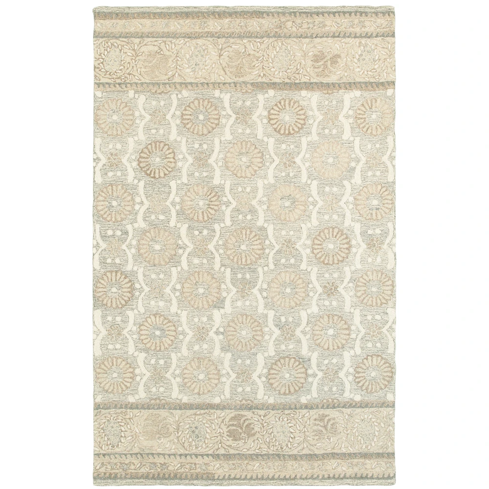 Craft 93002 Ash/ Sand Indoor Area Rug - 3'6