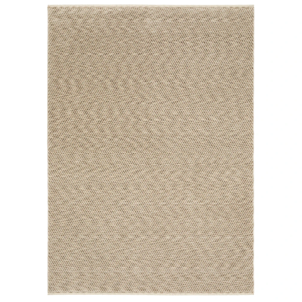 Echo ECH10 Beige/ Tan Indoor Area Rug - 7'10