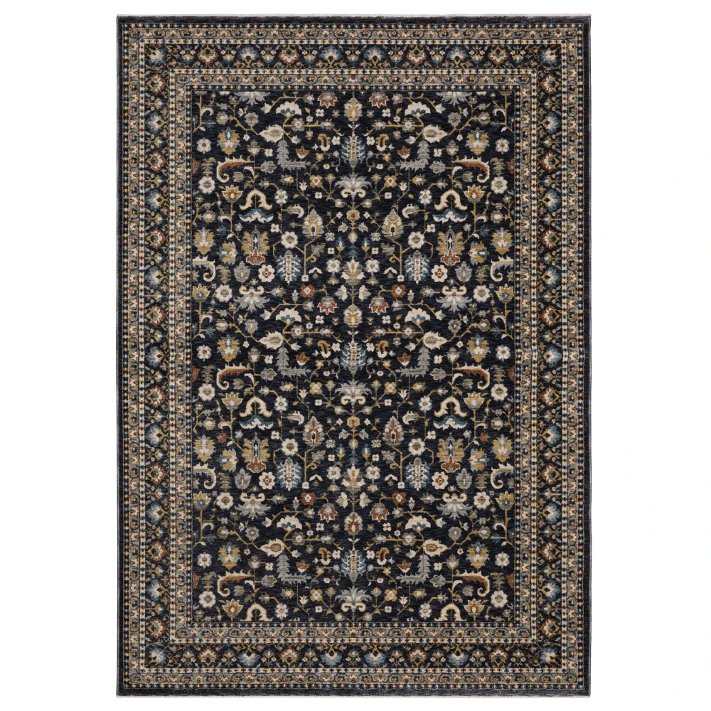 Eliana ELI04 Blue/ Multi Indoor Area Rug - 7'10
