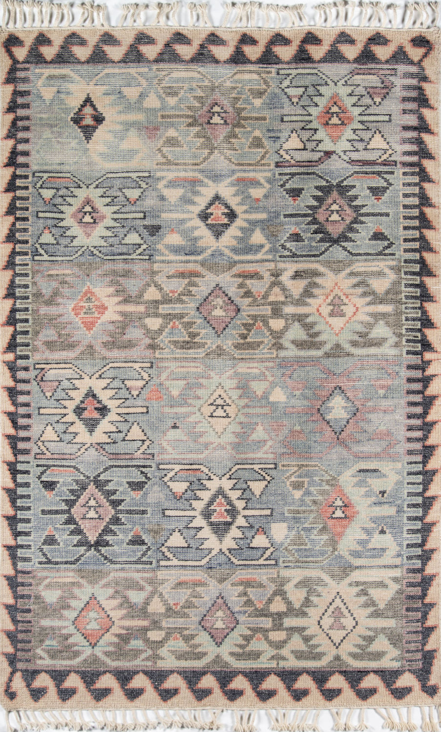 Momeni Nomad 2' X 3' Blue Traditional