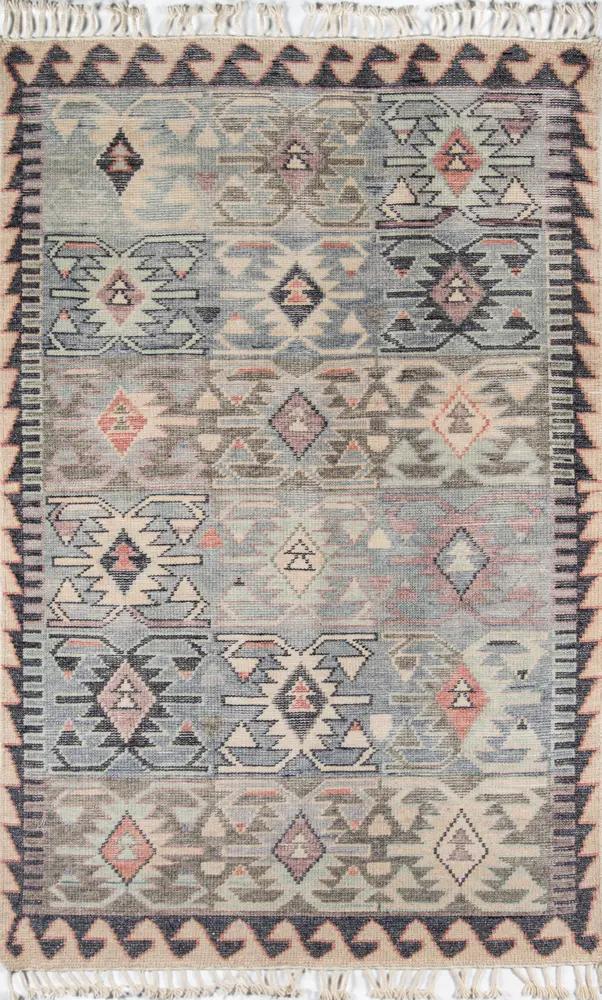 Momeni Nomad 5' X 8' Blue Traditional
