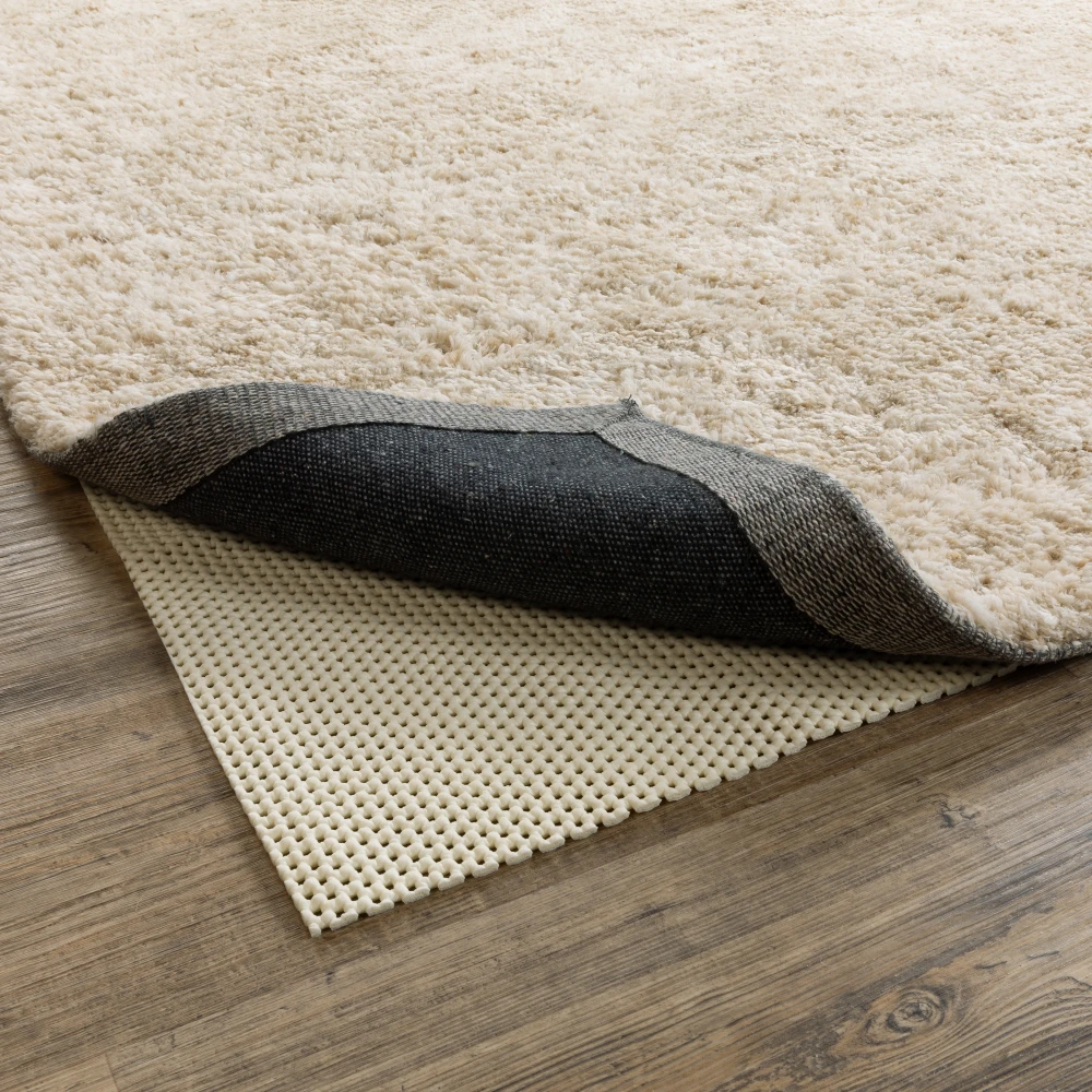 Firm Hold Plush Rug Pad 0003C Beige Indoor Rug Pad - 7'6