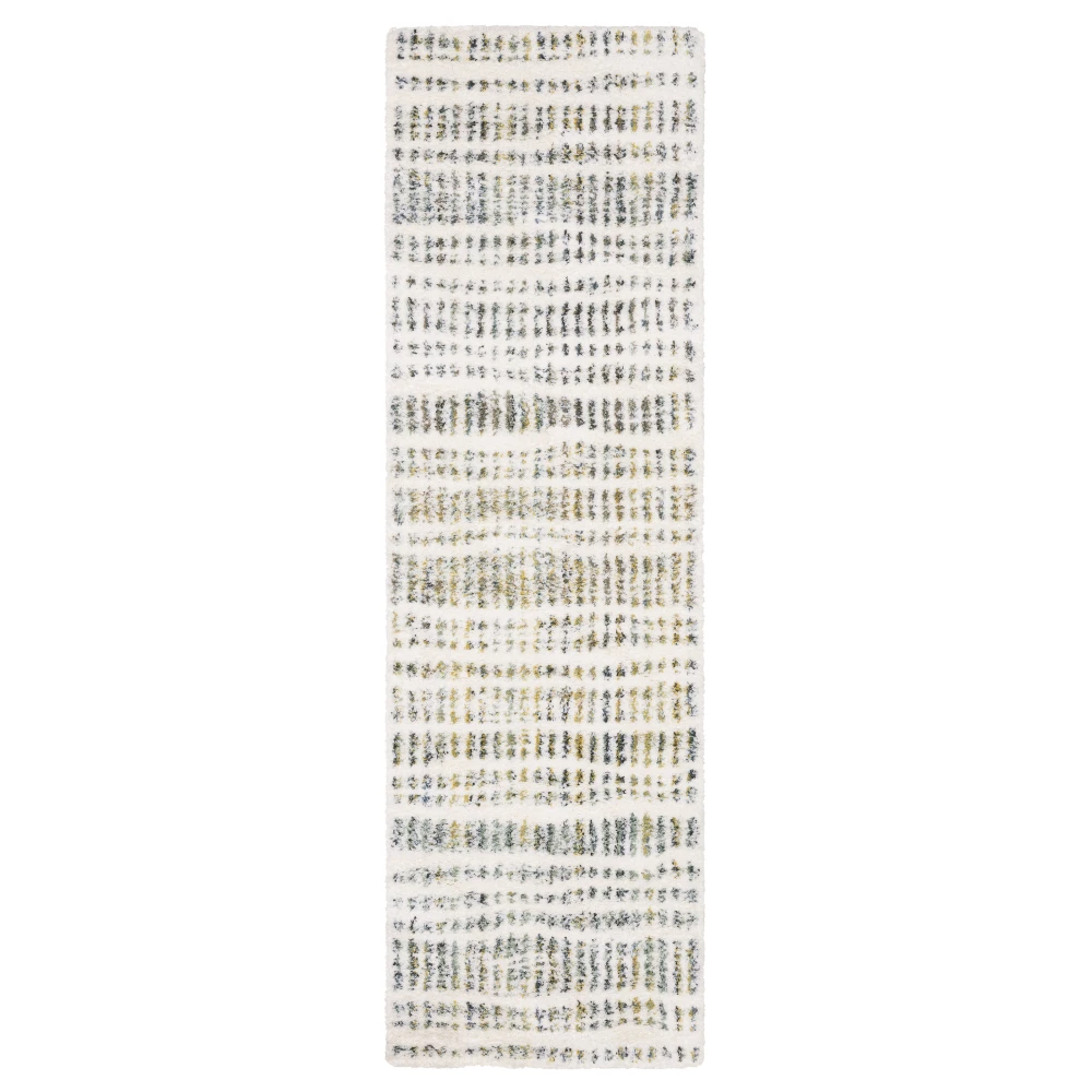 Galileo GAL02 Ivory/ Multi Indoor Area Rug - 2'3