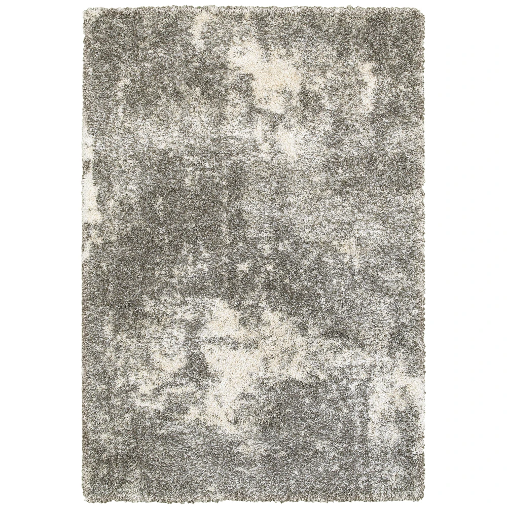 Henderson 5503H Grey/ Ivory Indoor Area Rug - 5'3