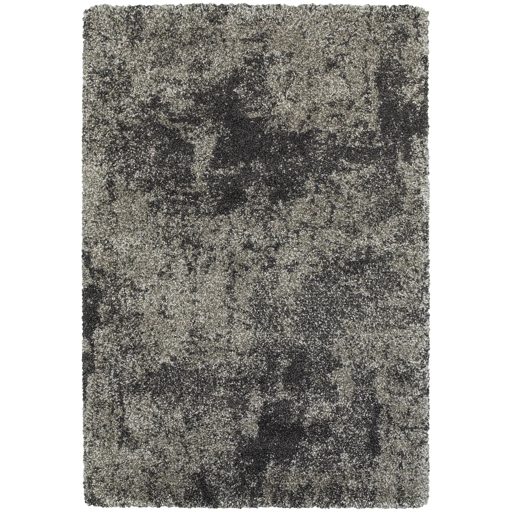 Henderson 5503Z Grey/ Charcoal Indoor Area Rug - 3'10