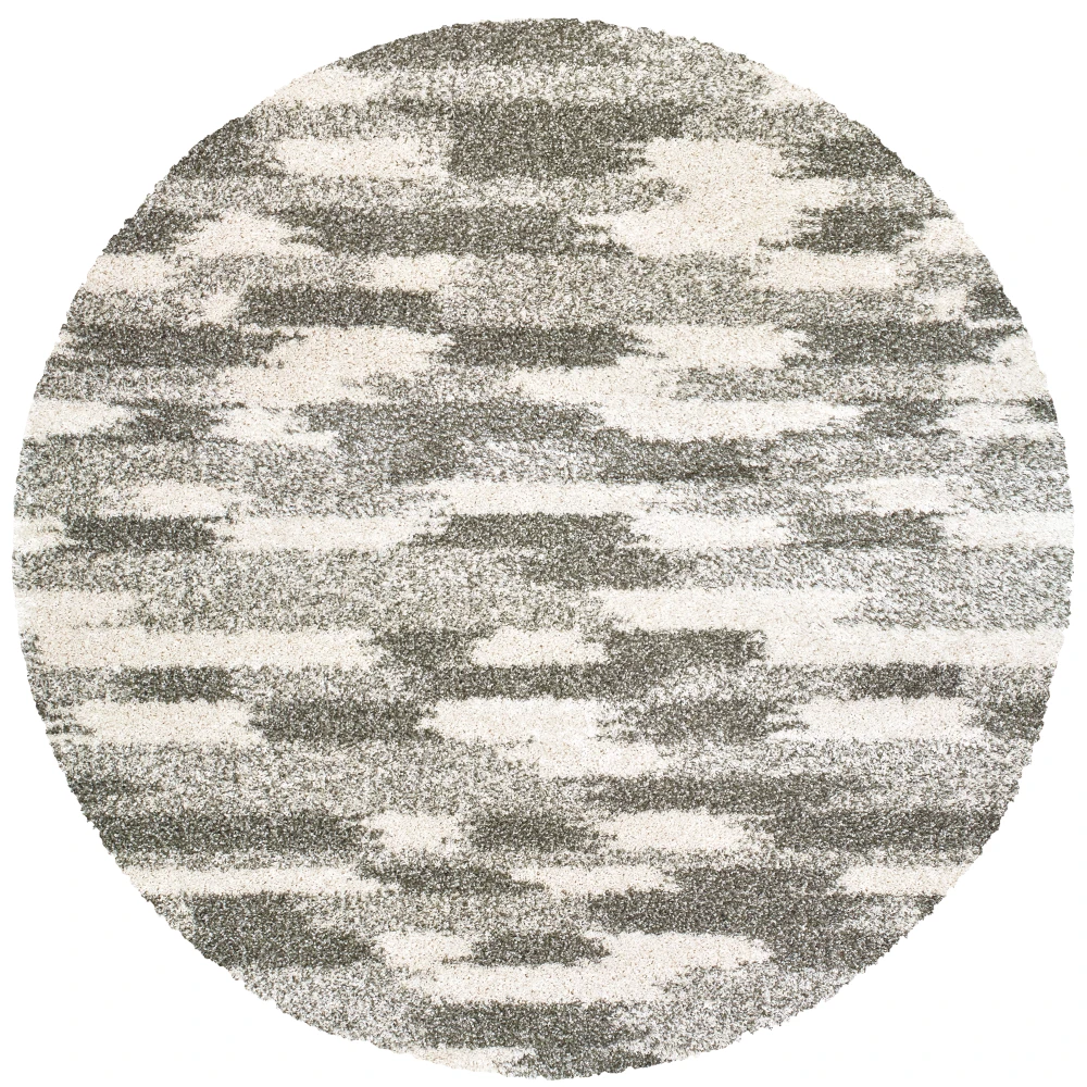 Henderson 565J9 Grey/ Ivory Indoor Area Rug - 7'10