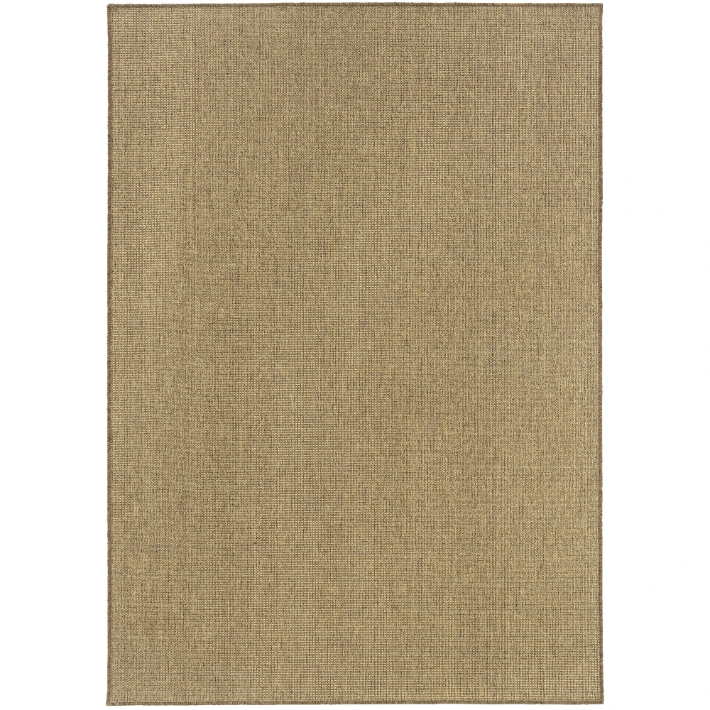 Karavia 2068X Tan Indoor/Outdoor Area Rug - 7'10