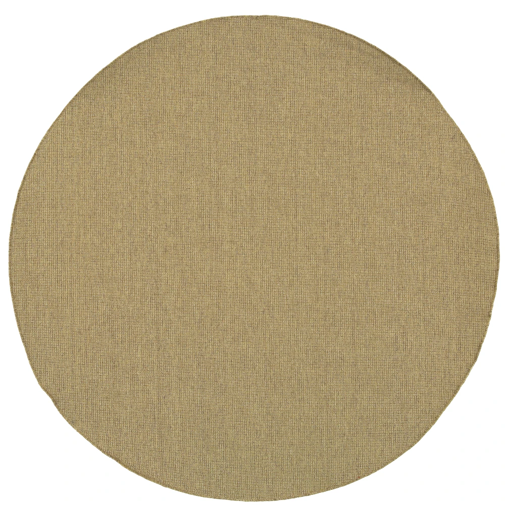 Karavia 2068X Tan Indoor/Outdoor Area Rug - 7'10