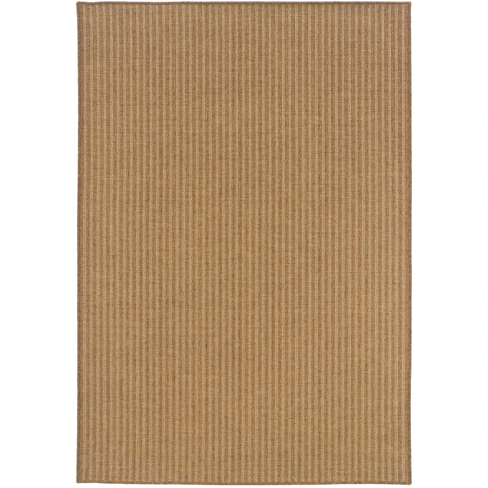 Karavia 550X3 Brown/ Light Brown Indoor/Outdoor Area Rug - 2'5