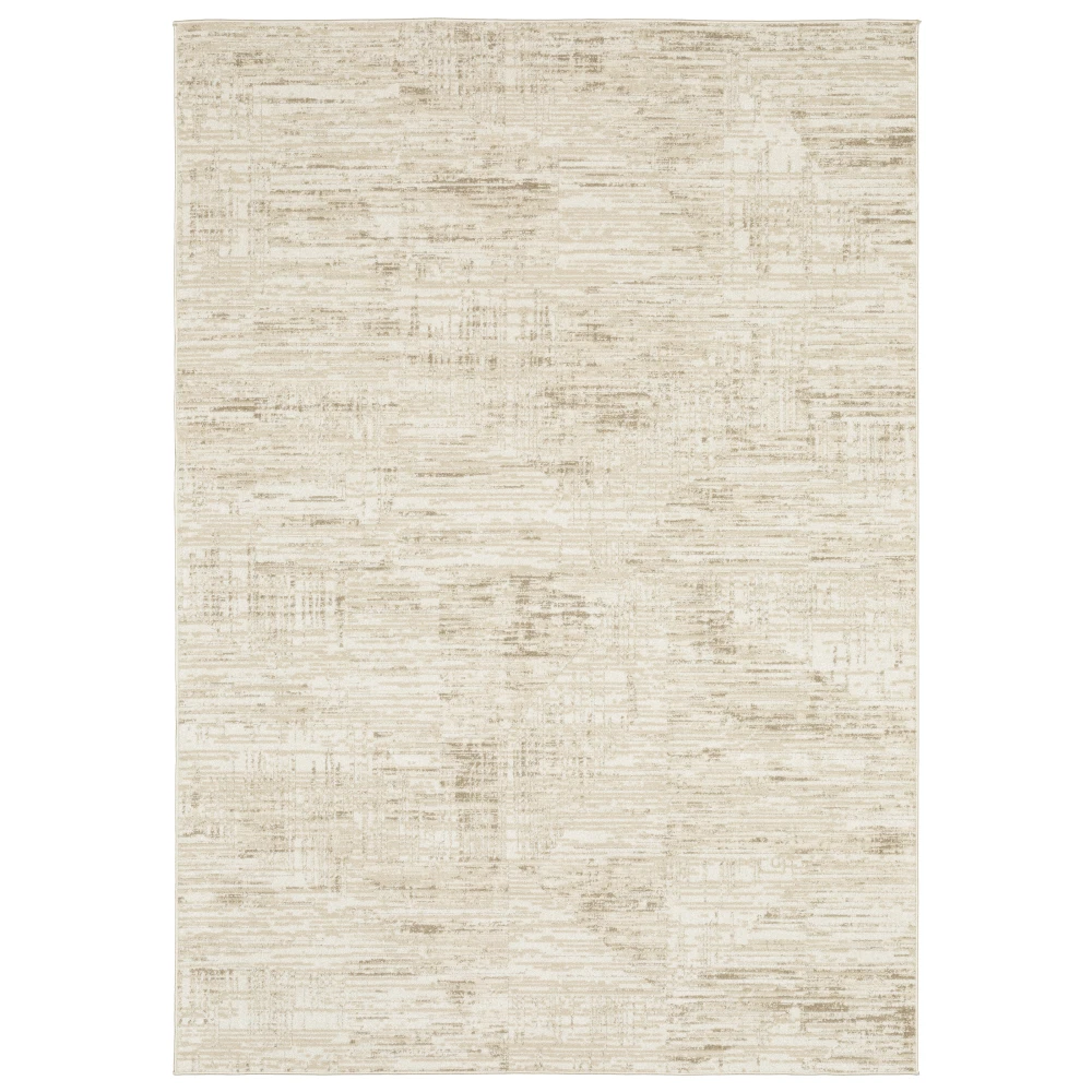 Lauren LRN01 Beige/ Tan Indoor Area Rug - 3'3