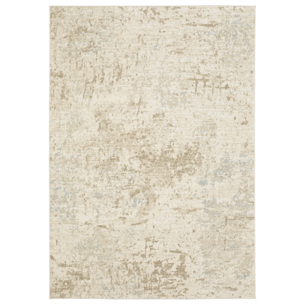 Lauren LRN03 Beige/ Tan Indoor Area Rug - 3'3