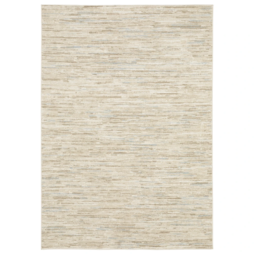 Lauren LRN04 Beige/ Tan Indoor Area Rug - 6'7