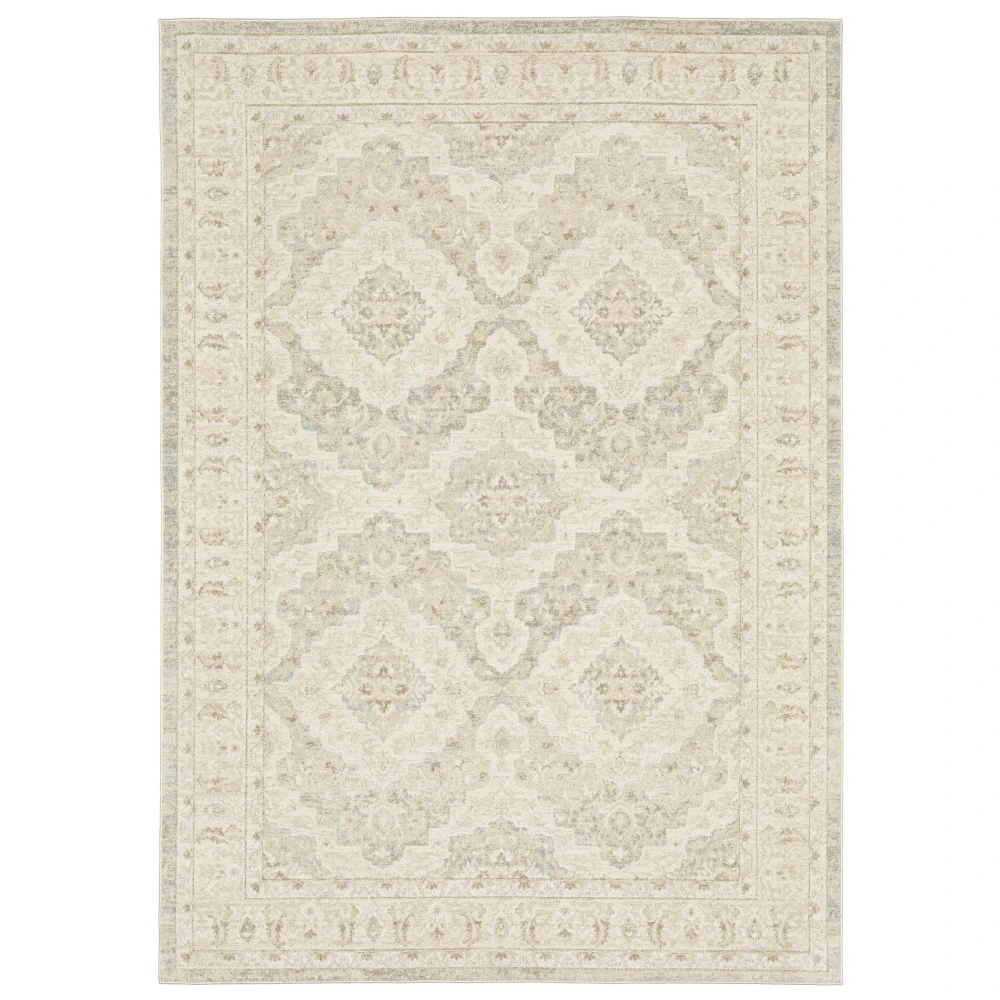 Lauren LRN09 Beige/ Brown Indoor Area Rug - 9'10