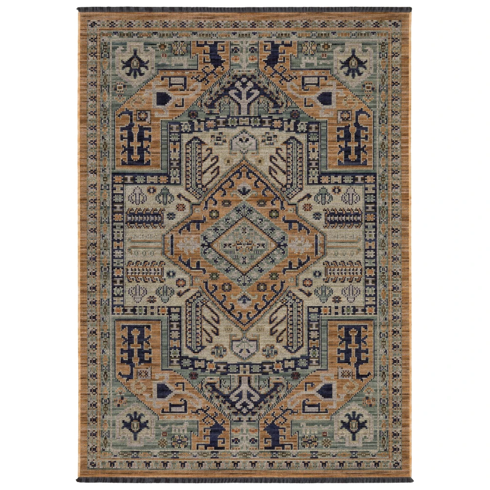 Legacy LGY04 Terracotta / Blue Indoor Indoor - 3'3