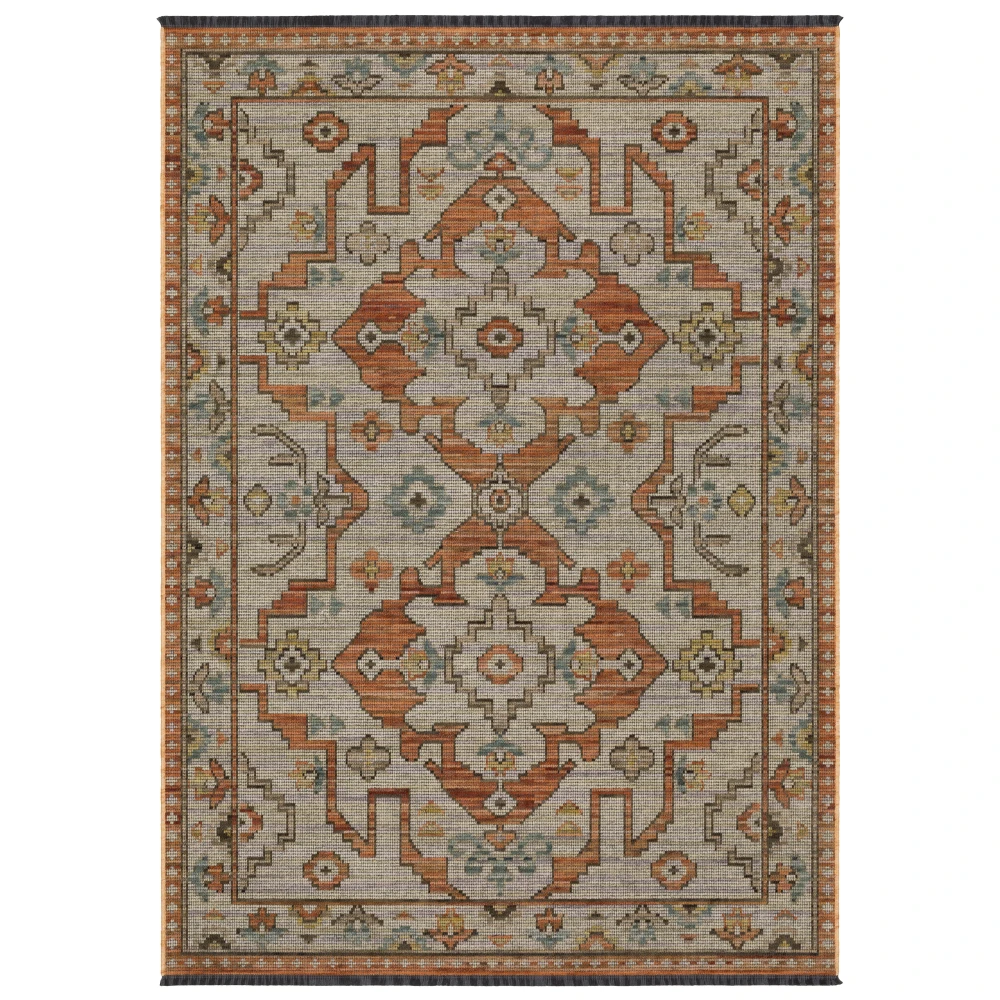 Legacy LGY07 Terracotta / Blue Indoor Indoor - 6'7