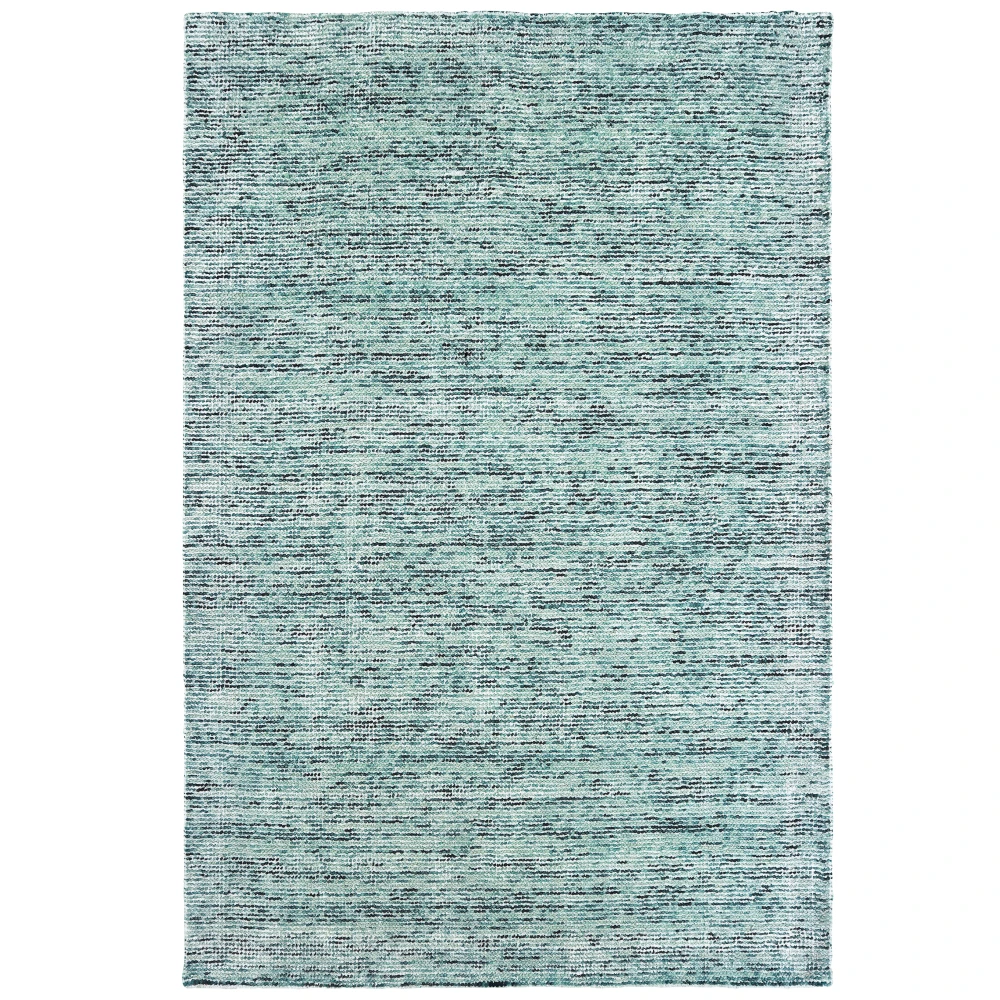 Lucent 45901 Teal Blue Indoor Area Rug - 5' x 8'