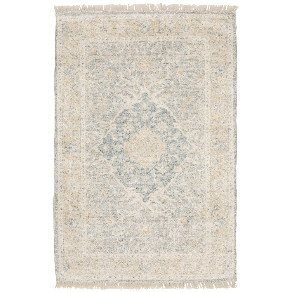 Malabar 45307 Grey/ Beige Indoor Area Rug - 8' x 10'