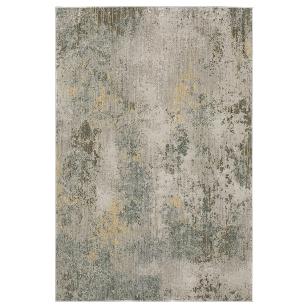 Mallory MAL02 Beige/ Yellow Indoor Area Rug - 6'7