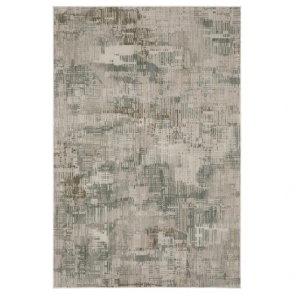 Mallory MAL03 Beige/ Blue Indoor Area Rug - 7'10