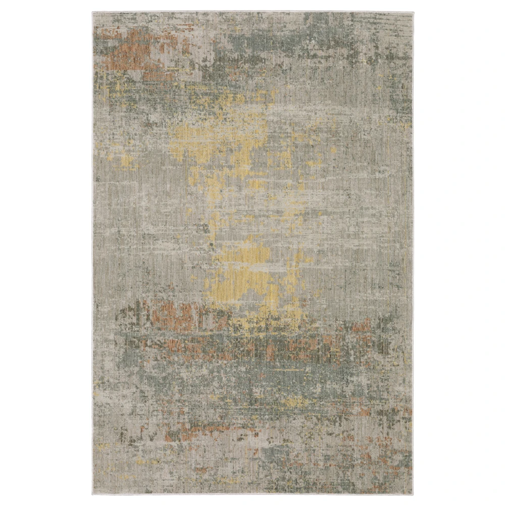 Mallory MAL05 Grey/ Multi Indoor Area Rug - 7'10