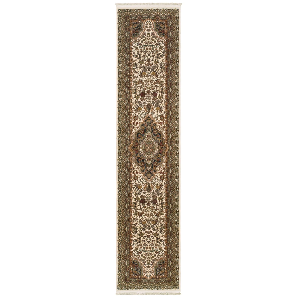 Masterpiece 5560W Ivory/ Multi Indoor Area Rug - 2'3