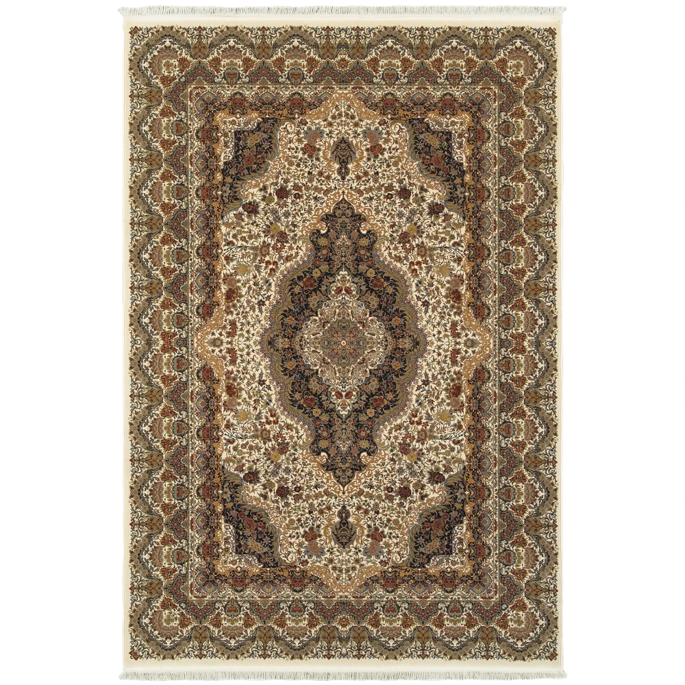 Masterpiece 5560W Ivory/ Multi Indoor Area Rug - 9'10