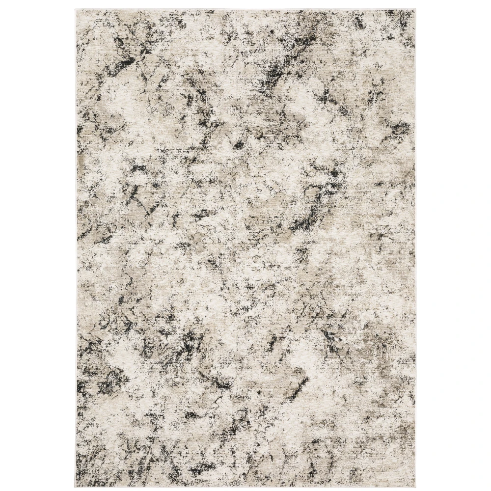 Nebulous 561E9 Ivory/ Grey Indoor Area Rug - 7'10