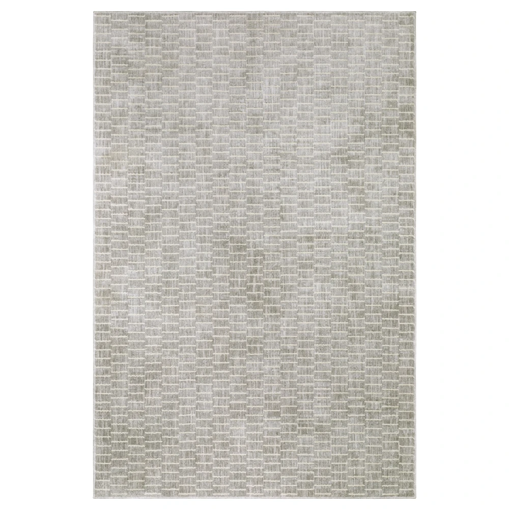 Oliver OLV01 Grey/ Beige Indoor Area Rug - 7'10