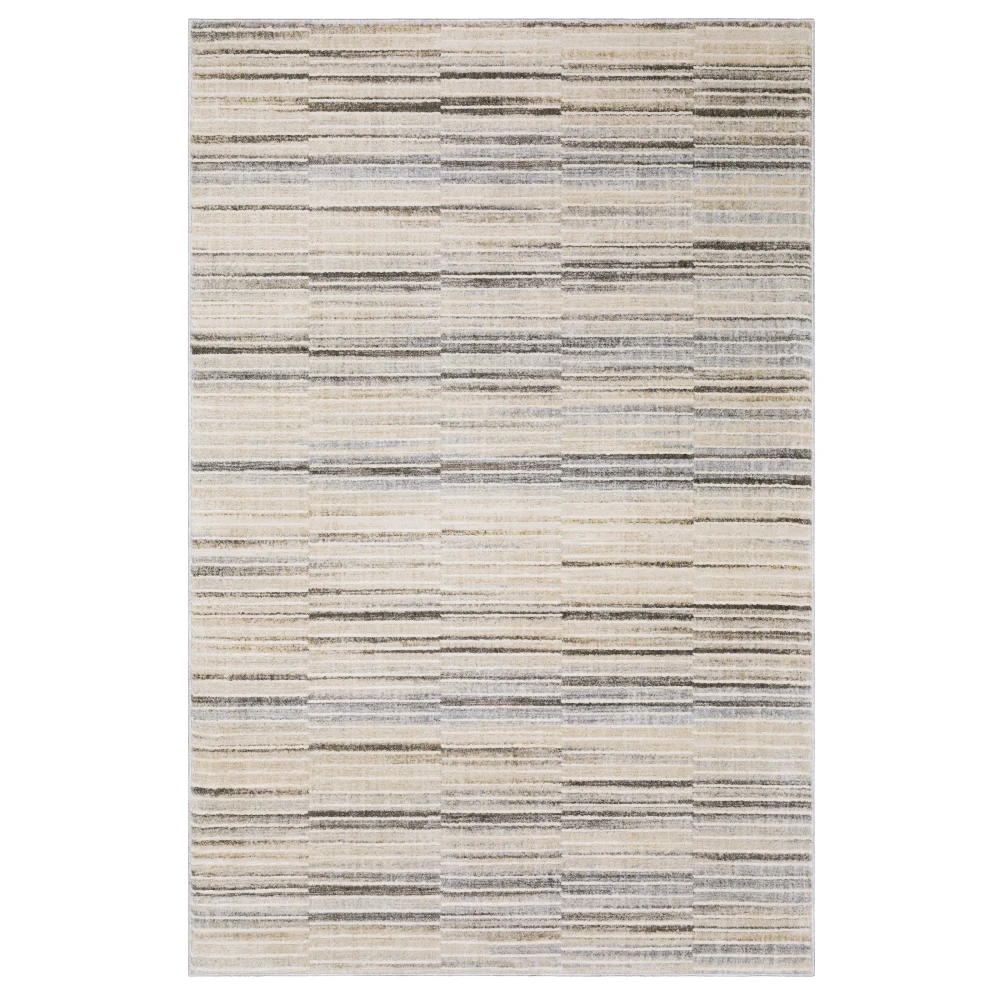 Oliver OLV05 Grey/Beige Indoor Area Rug - 5'3