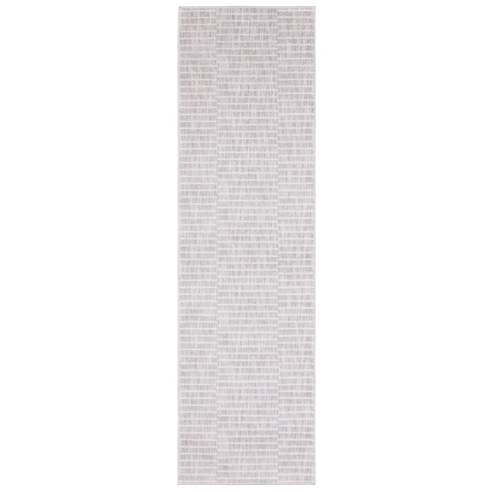 Oliver OLV08 Grey/ Beige Indoor Area Rug - 2'3