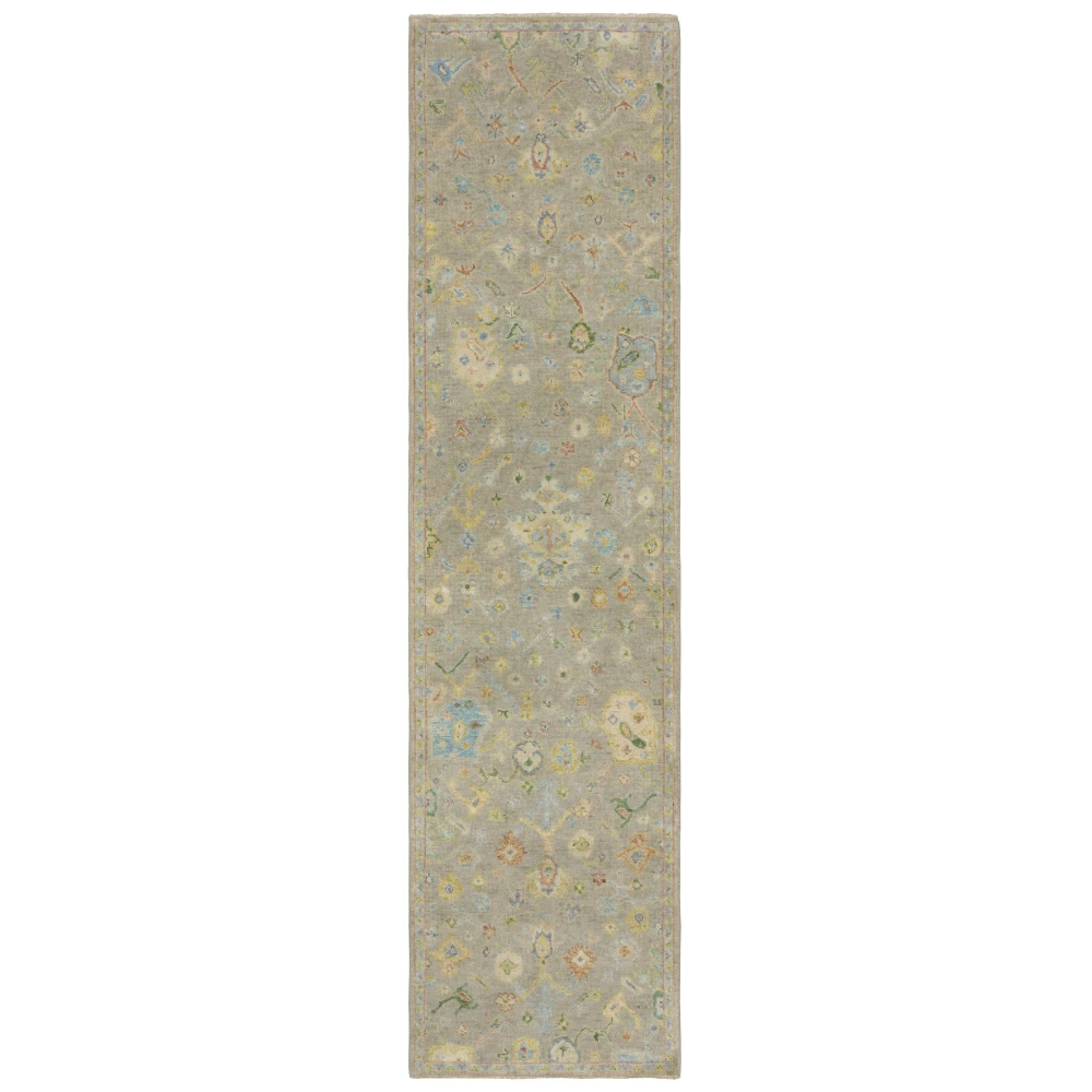 Palace 10309 Grey/ Multi Indoor Area Rug - 2'6