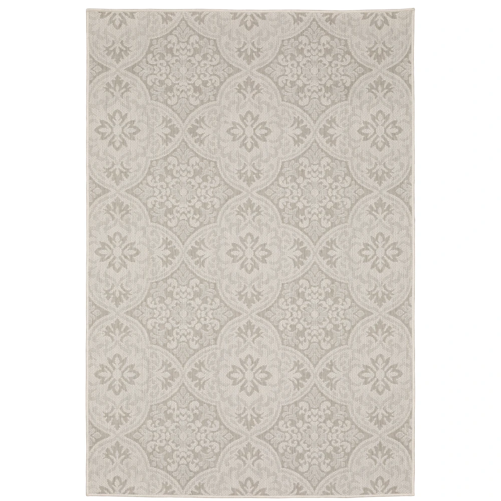 Portofino 2805W Ivory/ Grey Indoor/Outdoor Area Rug - 7'10
