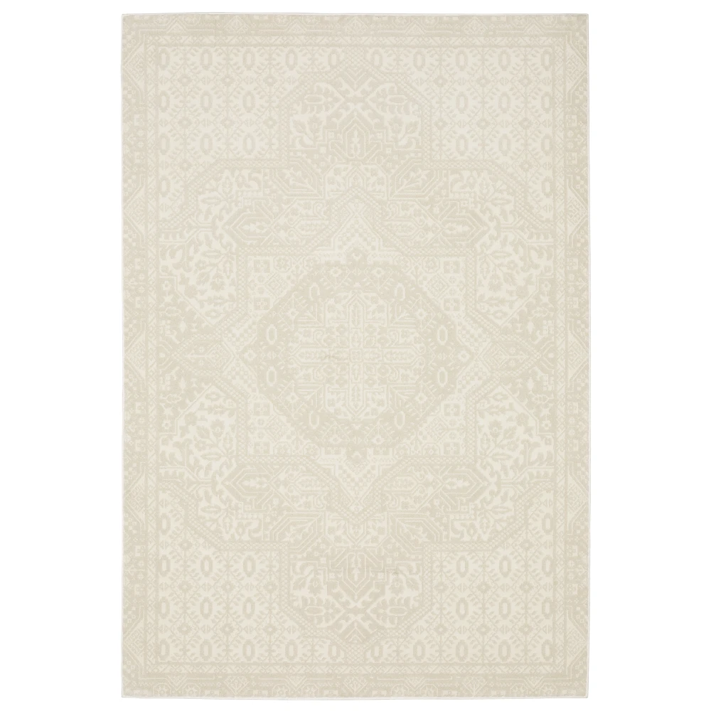 Raylan RAY09 Ivory/ Beige Indoor Area Rug - 3'3
